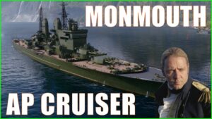 HMS Monmouth Royal Navy Heavy Cruiser World of Warships Wows Preview