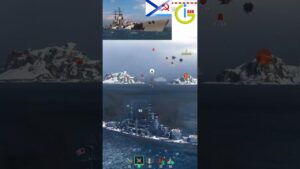 Kremlin oneshot World of Warships #shorts