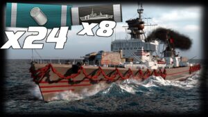 LUSHUN - Double DD converts a win from a 4v9 situation - World of Warships