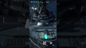 Modern warship Yamato, preparing for Battle