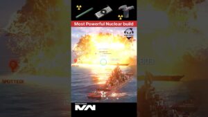 NUCLEAR BUILD Highest Damage ☢️#modernwarships #shorts