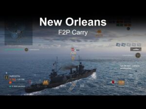 New Orleans Free 2 Play Account Carry - World of Warships Legends - Stream Highlight