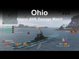 Ohio Insane 400K Damage Match - World of Warships Legends #wowslegends #b2oh #gaming