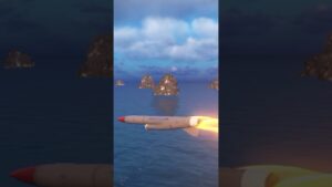 P-1000 Volcun Missile test modern warships #modernwarships #shorts