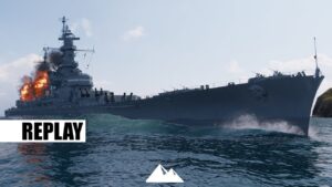 RHODE ISLAND, auf Fernkampf geskillt, im Nahkampf gefangen! - World of Warships | [Replay] [De]