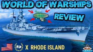 Rhode Island T10/US/BB *356mm & Radar?!* "Review"⚓️ in World of Warships 🚢 #worldofwarships