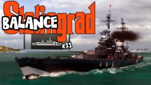 Stalingrad 300k solo play - World of Warships