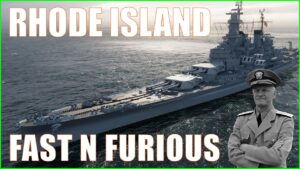 USS Rhode Island American US Battleships World of Warships Wows Review