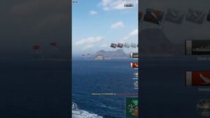 Where Did His Hit Points Go? #wows #citadel #win #warships #gaming #shorts #epic #clips