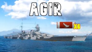 World of WarShips Ägir - 6 Kills 254K Damage