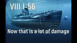 World of Warships - I-56 Replay, now that is a lot of damage