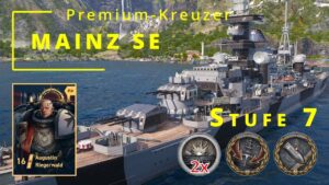 World of Warships Legends - VII Premium-Kreuzer Mainz und Mainz SE - Wo liegen die Unterschiede