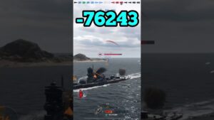 Yamato Detonation💥 - World of Warships Legends (Mobile) #shorts #wowslegends