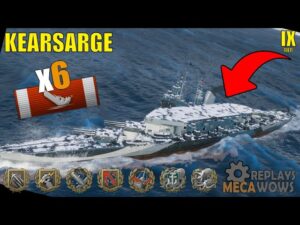 AIRCRAFT CARRIER? Kearsarge 6 Kills & 292k Damage | World of Warships Gameplay