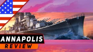КРЕЙСЕР ANNAPOLIS! ЭВОЛЮЦИЯ ИЗ DES MOINES В СВЕРХИМБУ! МИР КОРАБЛЕЙ/WORLD OF WARSHIPS
