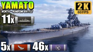 Battleship Yamato - effective battle in the northern seas