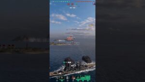 F. der Grosse- 16 inch carnage | World of Warships #wow #shorts