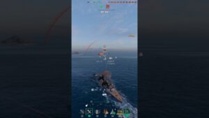 🇩🇪Friedrich der Große - Bow to Bow vs Sinop | World of Warships #wow #shorts
