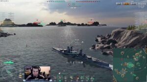 Golden Lion LEGENDARY action + Dramatic Teammates END - World of Warships