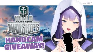 Handcam dan Giveaway! Kita Mabar Juga Nanti yak 🤍  [World of Warships]