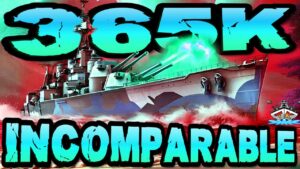 Incomparable drückt 365K DMG *QUEEEN* im "300K Club" ⚓️ in World of Warships 🚢 #worldofwarships