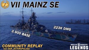 MAINZ SE - Community Replay von DeR_AnThRoPoLoGe - World of Warships Legends