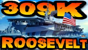 Roosevelt drückt 309K DMG *MERICA* im "300K Club" ⚓️ in World of Warships 🚢 #worldofwarships