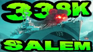Salem drückt 338K DMG *U.S.A* im "300K Club" ⚓️ in World of Warships 🚢 #worldofwarships