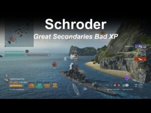 Schroeder Great Secondaries Bad XP - World of Warships Legends - Stream Highlight