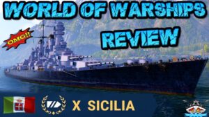 Sicilia T10/ITA/BB *Ein Nahkampfwunder?!* "Review"⚓️ in World of Warships 🚢 #worldofwarships