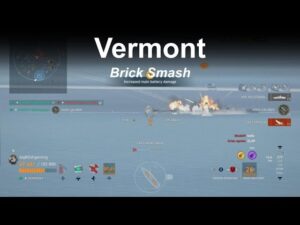 Vermont Brick Smash - World of Warships Legends - Stream Highlight