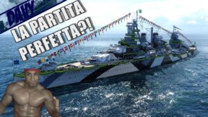 WORLD OF WARSHIPS ITA ► QUESTA CORAZZATA HA LE SECONDARIE PIÙ GRANDI DEL GIOCO (partita epica..?)