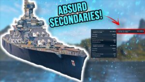 WTF Are these Secondaries?! in World of Warships Legends