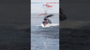 World of warships legends  when the destroyer thinks he has a easy kill