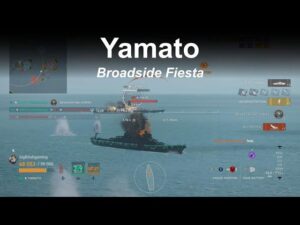 Yamato Broadside Fiesta (ft. Birds In The Attic) - World of Warships Legends - Stream Highlight