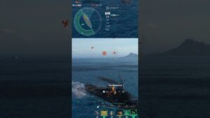 вовремя прожал ) world of warships . Мир кораблей .  #shorts