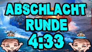"4:33" Abschlachtrunde *Jean Bart T9 WTF* ⚓️ in World of Warships 🚢 #worldofwarships