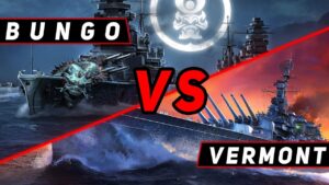 ЛИНКОР BUNGO VS VERMONT! ЧТО ОКАЖЕТСЯ СИЛЬНЕЕ?! МИР КОРАБЛЕЙ/WORLD OF WARSHIPS!