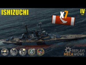 Battleship Ishizuchi 7 Kills & 93k Damage | World of Warships Gameplay
