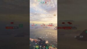 Battleship Preussen :"Run & Gun" | World of Warships #wow #shorts