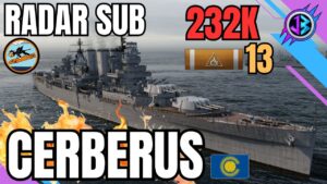 CERBERUS - L'incrociatore pesante, ideato per contrastare i sommergibili - World of Warships