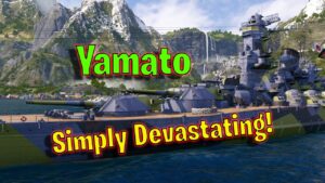 Crazy Clutch Brawl in Yamato! (World of Warships Legends)