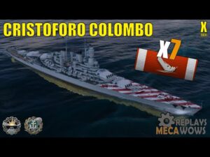 Cristoforo Colombo 7 Kills & 193k Damage | World of Warships Gameplay
