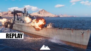 EDGAR, spannende DD jagt im Zentrum der Karte! #-mapawarness World of Warships | [Replay] [De]