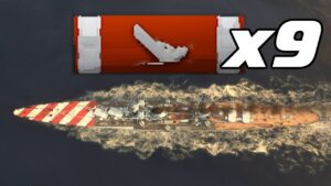 EXELLENT 9 kill run on Two Brothers - World of Warships