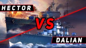 КРЕЙСЕР HECTOR VS DALIAN! ЧТО ОКАЖЕТСЯ СИЛЬНЕЕ!? МИР КОРАБЛЕЙ/WORLD OF WARSHIPS!
