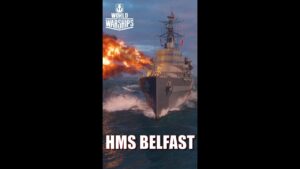 HMS Belfast WW2 Naval History #shorts #worldofwarships #warships #navalhistory #ww2 #history