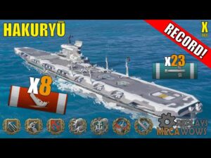 Hakuryu 8 Kills & 211k Damage | World of Warships Gameplay
