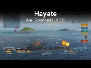 Hayate Well Rounded IJN DD - World of Warships  Legends - Stream Highlight