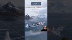 Irgendwas hat auf mich geschossen?! in World of Warships 🚢 #shorts  #worldofwarships